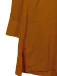 Vorschaubild 3 von Damen Bluse Langarm Elegant Business Viskose Orange Gr. 42 XL
