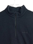 Vorschaubild 2 von Fleecepullover Herren Gr. 54/XL Schwarz Polyester Uni Sportlich Langarm