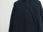 Vorschaubild 3 von Fleecepullover Herren Gr. 54/XL Schwarz Polyester Uni Sportlich Langarm