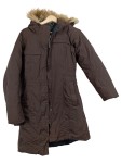 Vorschaubild 1 von Damen Parka Winterjacke Gr. S Braun Fellkapuze