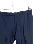 Vorschaubild 3 von Anzughose Herren Gr. W32/48/M Blau Wolle Uni Klassisch Business 42 cm 81 cm