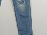 Vorschaubild 4 von Ripped Jeans Damen Gr. W25/34/XS Blau Baumwolle Uni Casual 37 cm Knopf L26