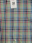 Vorschaubild 2 von Freizeithemd Herren Mehrfarbig Gr. 42/XL Baumwolle Kariert Casual 63 cm
