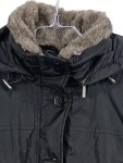 Vorschaubild 4 von Damen Winterjacke Parka Kapuze Fell Gr. 38 Schwarz