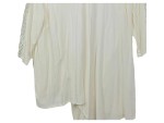 Vorschaubild 3 von Damen Bluse Gr. 46/3XL Creme Spitzendetails 3/4-Arm Tunika