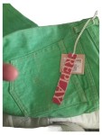 Vorschaubild 3 von Ripped Jeans Damen Grün Gr. W26/34/XS Baumwolle Uni Casual Blue L32