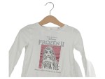 Vorschaubild 2 von Langarmshirt Kinder Weiß Gr. 92 Baumwolle Logo-Print Casual Freizeit Elfe