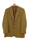 Vorschaubild 1 von Sakko Herren Gr. 54/XL Beige Uni Klassisch Langarm Business Knopfleiste