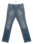 Vorschaubild 1 von Jeans Straight Leg Damen Gr. W29 Blau Baumwolle Uni Casual Freizeit Denim
