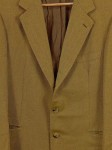 Vorschaubild 2 von Sakko Herren Gr. 54/XL Beige Uni Klassisch Langarm Business Knopfleiste