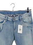Vorschaubild 2 von Jeans Straight Leg Damen Gr. W30/40/L Blau Baumwolle Uni Casual Freizeit