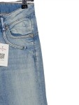 Vorschaubild 3 von Jeans Straight Leg Damen Gr. W30/40/L Blau Baumwolle Uni Casual Freizeit