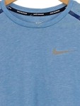 Vorschaubild 2 von Langarmshirt Herren Gr. 50/M Blau Polyester Meliert Sportlich Logo