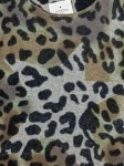 Vorschaubild 2 von Damen Pullover Wolle Leo Animal Print Gr. 40 L