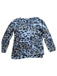 Vorschaubild 3 von Damen Pullover Wolle Leo Animal Print Gr. 40 L