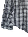 Vorschaubild 4 von Freizeithemd Herren Grau Gr. 36/S Baumwolle Kariert Casual Langarm
