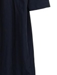 Vorschaubild 5 von Klassischer Mantel Damen Blau Gr. 42/XL Polyester Uni Langarm