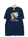 Vorschaubild 1 von T-Shirt Kinder Blau Gr. 158 Baumwolle Logo-Print Casual Kurzarm