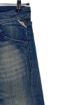 Vorschaubild 4 von Jeans Slim Fit Damen Blau Gr. W26/34/XS Baumwolle Uni Casual Freizeit L31