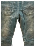Vorschaubild 3 von Damen Jeans Bootcut Türkis Gr. 34 W26 Acid Wash