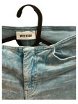 Vorschaubild 5 von Damen Jeans Bootcut Türkis Gr. 34 W26 Acid Wash