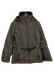Vorschaubild 1 von Steppjacke Damen Oliv Gr. 36/S Polyamid Polyester Uni Outdoor