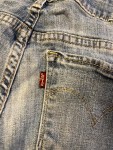 Vorschaubild 4 von Damen Jeans Slim Fit W27 L32 Blau Destroyed Baumwolle