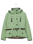 Vorschaubild 1 von Damen Leichte Jacke Grün Gr. M Kapuze Outdoor Freizeit