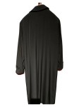 Vorschaubild 4 von Klassischer Mantel Damen Blau Gr. 42/XL Polyester Uni Langarm