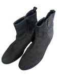 Vorschaubild 5 von Stiefeletten Damen Gr. 41 Schwarz Wildleder Reißverschluss 4 cm Klassisch
