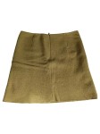 Vorschaubild 3 von A-Linienrock Damen Wolle Grün Gr. 40 Midirock Klassisch