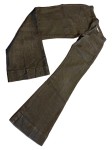 Vorschaubild 2 von Bootcut Jeans Damen Gr. W29/38/M Grau Baumwolle Uni Klassisch Alltag