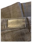 Vorschaubild 6 von Bootcut Jeans Damen Gr. W29/38/M Grau Baumwolle Uni Klassisch Alltag