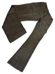 Vorschaubild 3 von Bootcut Jeans Damen Gr. W29/38/M Grau Baumwolle Uni Klassisch Alltag
