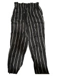 Vorschaubild 6 von Paperbag Anzughose Damen Grau Gestreift Gr. 38 Business Elegant