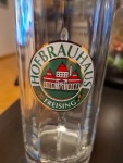 Vorschaubild 2 von Bierkrug Glas 0,5L Logo Traditionell Transparent