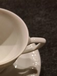 Vorschaubild 4 von Classic Kaffeetasse mit Untertasse Weiß Porzellan Germany