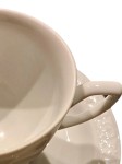 Vorschaubild 3 von Classic Tasse Untertasse 2tlg Porzellan Weiß 8cm