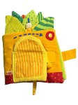 Vorschaubild 1 von Stoffbuch Mein Haus Baby Spielbuch Fühlbuch Blätter bunt