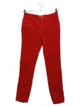 Vorschaubild 1 von Cordhose Damen Rot Gr. 38 Slim Fit Baumwolle Casual
