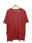 Vorschaubild 1 von T-Shirt Damen Gr. 52/XL Rot Baumwolle Logo-Print Casual Kurzarm