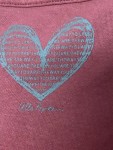 Vorschaubild 3 von T-Shirt Damen Gr. 52/XL Rot Baumwolle Logo-Print Casual Kurzarm