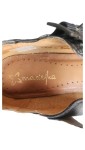 Vorschaubild 5 von Damen Mary Jane Pumps Gr. 36 Grau Leder Absatz 7cm Schnalle