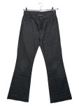 Vorschaubild 1 von Bootcut Jeans Damen Gr. W29/38/M Grau Baumwolle Uni Klassisch Alltag