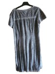 Vorschaubild 2 von Freizeitkleid Damen Grau Gr. 48/4XL Viskose Uni Casual 85 cm