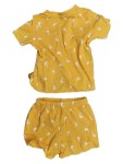Vorschaubild 2 von Tchibo Kinder Set T-Shirt Shorts Gr. 98/104 Gelb Gänse Baumwolle