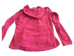 Vorschaubild 2 von Damen Fleecejacke Kapuze Pink Gr. 38 M Polyester Outdoor