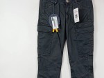 Vorschaubild 3 von Damen Cargohose Grau Baumwolle Uni Gr. W24 L31 Freizeit Urban