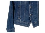 Vorschaubild 3 von Damen Jeansjacke Blau Gr. S Baumwolle Casual Denim