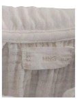 Vorschaubild 5 von Mädchen Langarmshirt Bluse Rüschenkragen Musselin Weiß Gr. 98